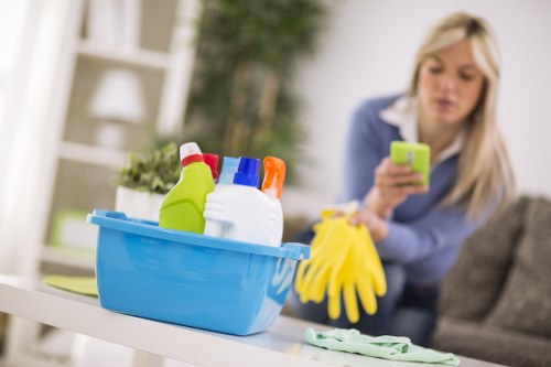 Dust and allergen removal during mattress cleaning in Yiewsley